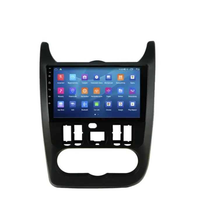 Магнитола для Renault Logan/Sandero 2009-2014 цвет Черный Parafar на Андроид 13.0 PF175T2UHD