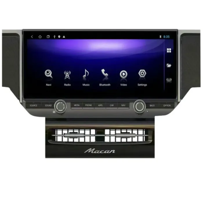 Магнитола для Porsche Macan 2010-2015 память 6/128 экран 12.3" Parafar на Андроид 13.0 PF1955L12