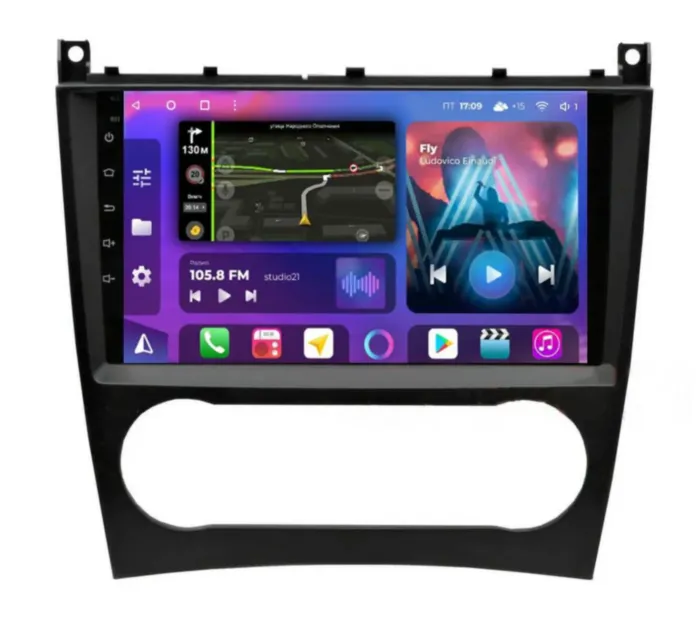 FarCar s400 для Mercedes Benz C-Class на Android (HL1262M)