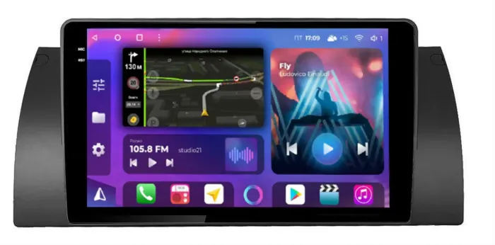 FarCar s400 2K для BMW E39 на Android (XXL395/707M)