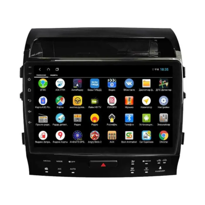 Магнитола для Toyota Land Cruiser 2007-2015 Parafar на Андроид 14.0 PF381HighTHD