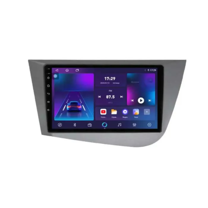 Магнитола для Seat Leon 2005-2012 Parafar на Андроид 10.0 PF352LUX1TRG