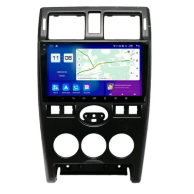 Магнитола для Lada Priora 2007-2013 Parafar (cо встроенным модулем для подключения камер 360) на Андроид 13.0 P664LUX1U2K360