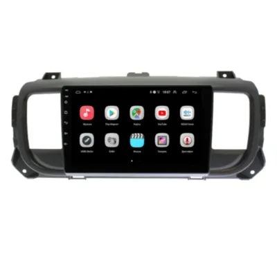 Магнитола для Peugeot Expert 2016+/Traveller 2016+ и Citroen Dispatch 2016+/Jumpy 2016+/Spacetourer 2016+/Opel Vivaro 2020 Parafar на Андроид 10.0 PF555Lite
