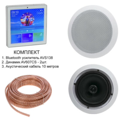 AVEL AVS138 + 2xAV607CS + AV10AC