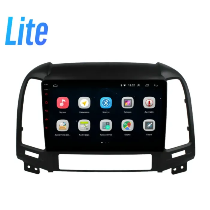 Магнитола для Hyundai Santa Fe 2 2009-2011 Parafar на Андроид 10.0 PF208LUX1Lite