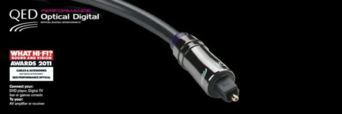 QED Performance Optical Graphite Toslink - Toslink 1.5m