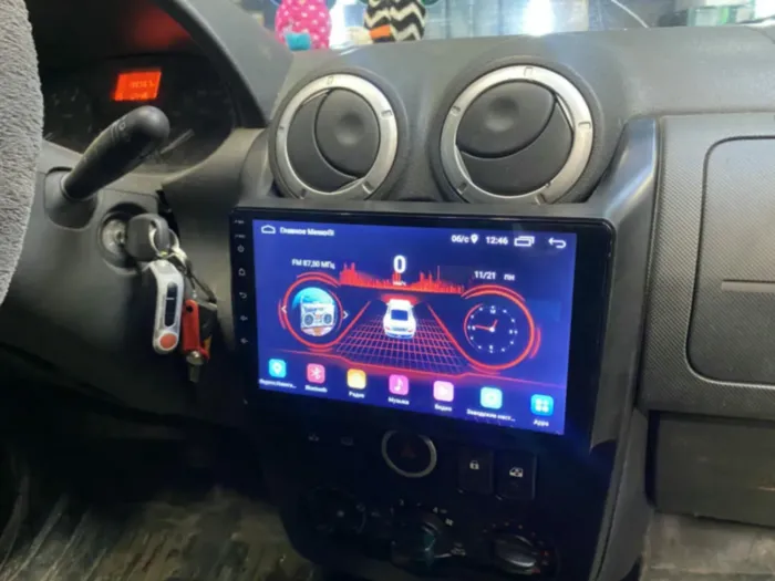 Магнитола для Lada Largus 2012-2021 Parafar на Андроид 12.0 PF863LUX1Lite