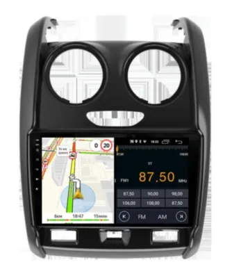 Магнитола для Renault Duster 2015-2020, Lada Largus 2021+ (подрулевой джойстик) Parafar на Андроид 10.0 PF147TRG