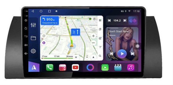 FarCar s500 Plus для BMW E39 на Android (BM395/707M)