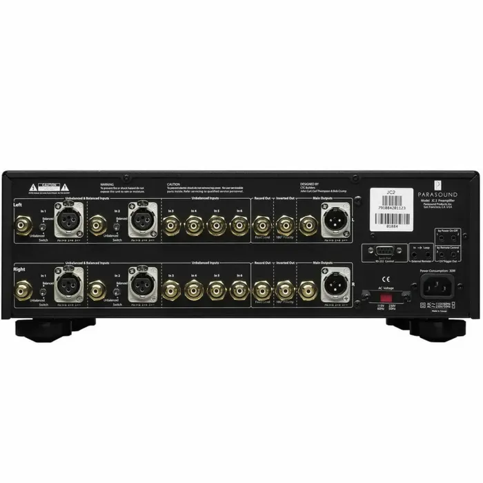 Parasound JC2 BP Black