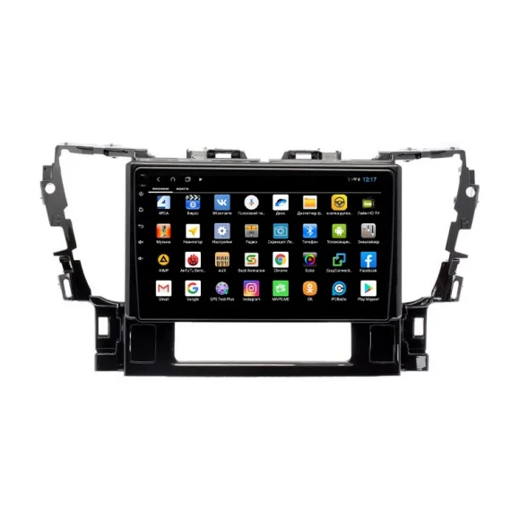 Магнитола для Toyota Alphard 2015 Uv Black Parafar на Андроид 13 PF694XHD