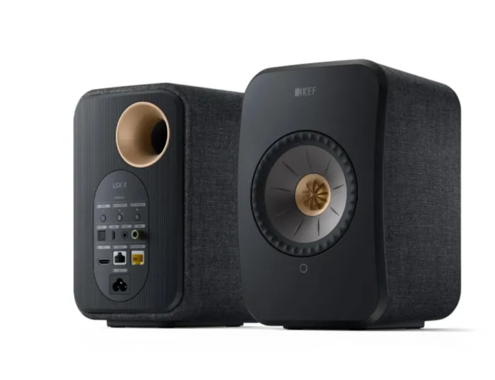 KEF LSX II Carbon Black