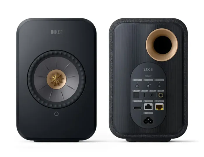 KEF LSX II Carbon Black