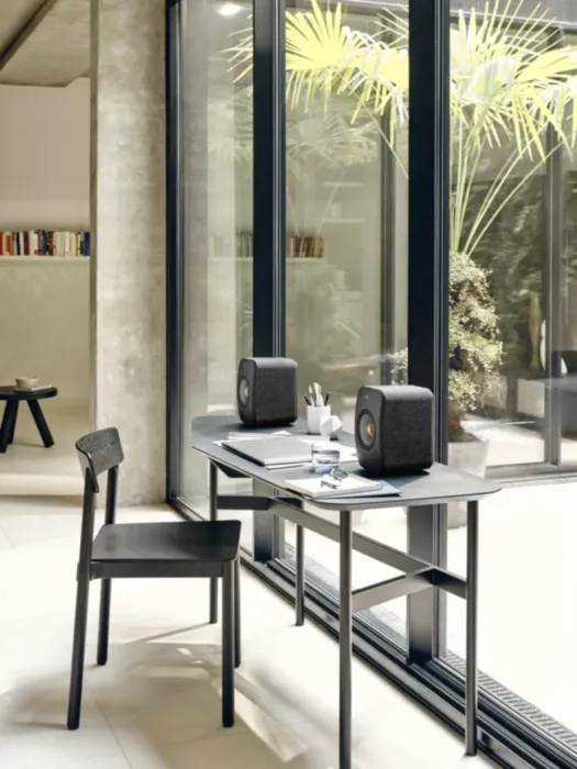 KEF LSX II Carbon Black