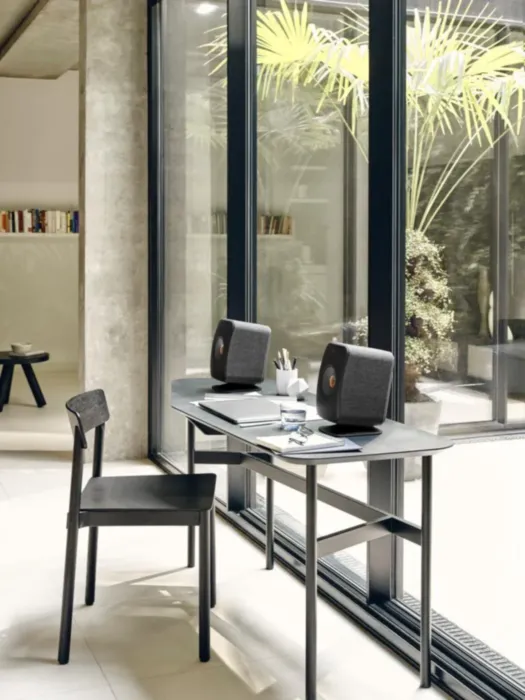 KEF LSX II Carbon Black