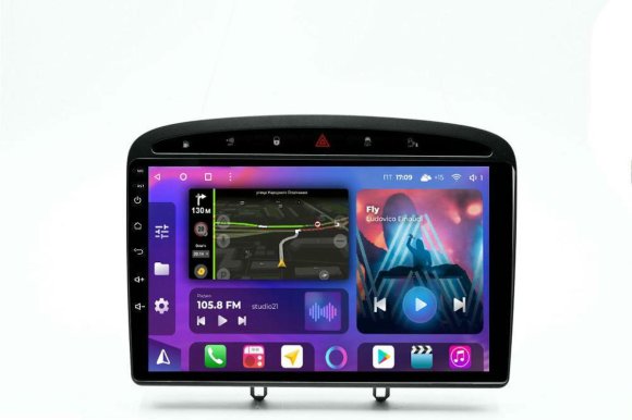 FarCar s400 для Peugeot 308/408 на Android (TM083M)