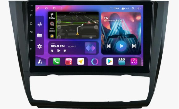 FarCar s400 для BMW 1-Series E81, E82, E87, E88 на Android (XL112M климат)