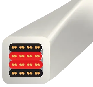 Wireworld Luna 8 Speaker Cable 3.0m Pair (LUS3.0MB-8)