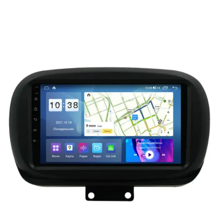 Магнитола для Fiat 500x 2014+ Parafar на Андроид 13.0 PF600U2K