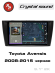 RedPower 85187B для Toyota Avensis (08.2008-09.2015) черная