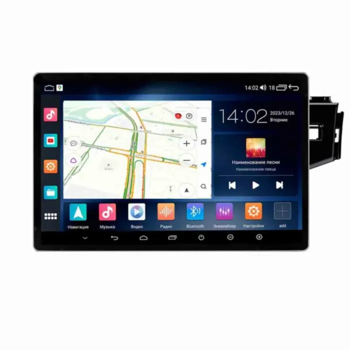 Магнитола для Honda Fit, Jazz 2013-2020 правый руль, без SRS Parafar (cо встроенным модулем для подключения камер 360) на Андроид 13.0 PF63813u2kAIR360