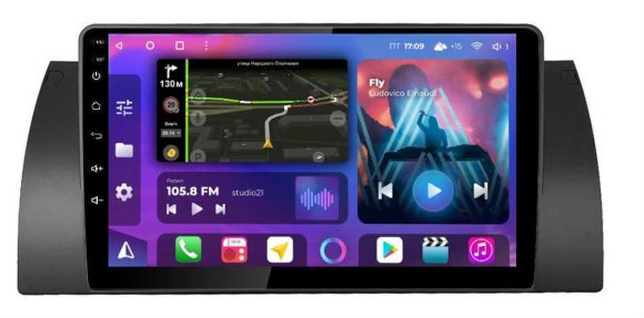 FarCar s400 Super HD для BMW E39 на Android (XL395/707M)