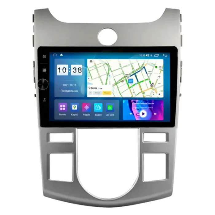 Магнитола для Kia Cerato Forte 2007-2013 с кондиционером Parafar на Андроид 13.0 PF279T2FHDAV