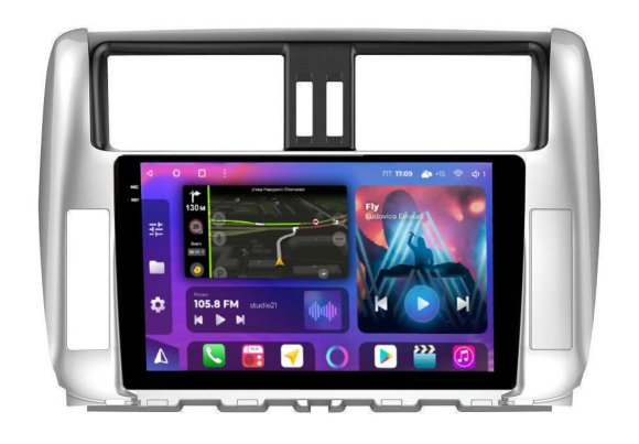 FarCar s400 2K для Toyota Land Cruiser Prado 150 на Android (BX065M)