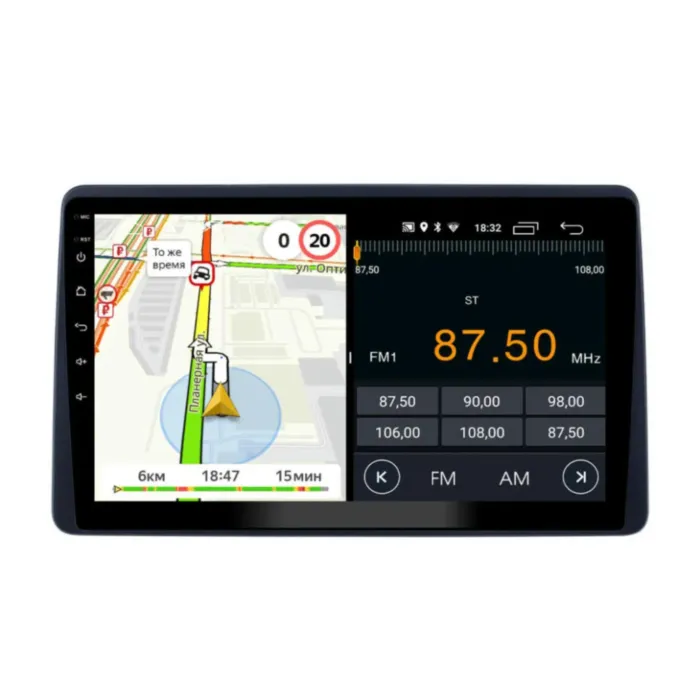 Магнитола для Renault Arkana 2019+/Duster 2020+ большой экран Parafar на Андроид 13.0 PF163UHD