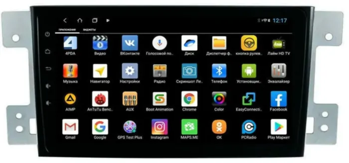 Магнитола для Suzuki Grand Vitara 2012-2015 Parafar (cо встроенным модулем для подключения камер 360) на Андроид 13.0 PF053XHD360