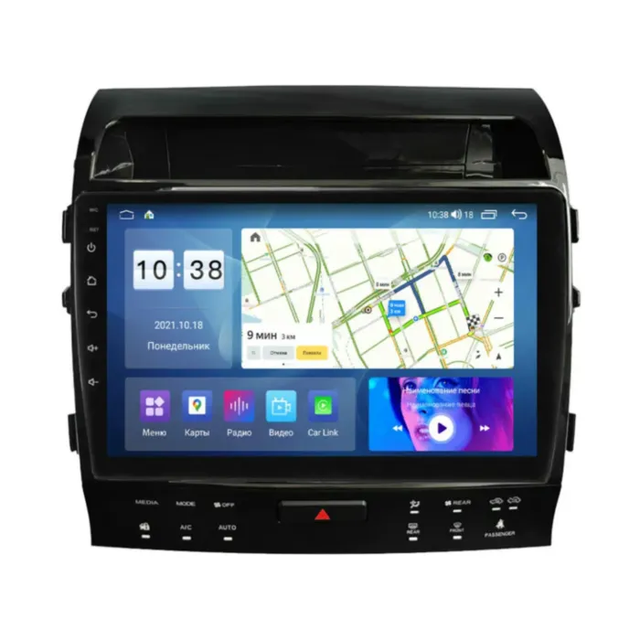 Магнитола для Toyota Land Cruiser 2007-2015 Parafar на Андроид 13.0 PF381HighUHD