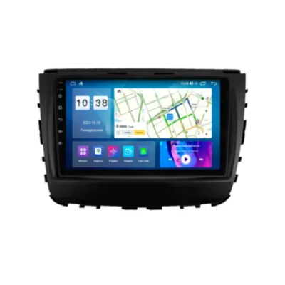 Магнитола для SsangYong Rexton 2017+ черная матовая Parafar на Андроид 14.0 PF356T2LUX1KHD