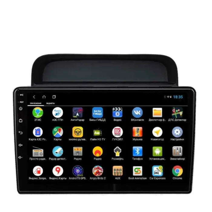 Магнитола для Toyota Land Cruiser 100 хай, 1998+ Parafar на Андроид 14 PF449THD