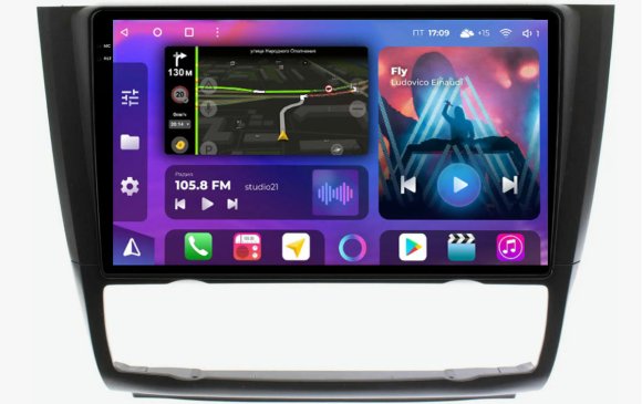 FarCar s400 2K для BMW 1-Series E81, E82, E87, E88 на Android (XXL112M климат)