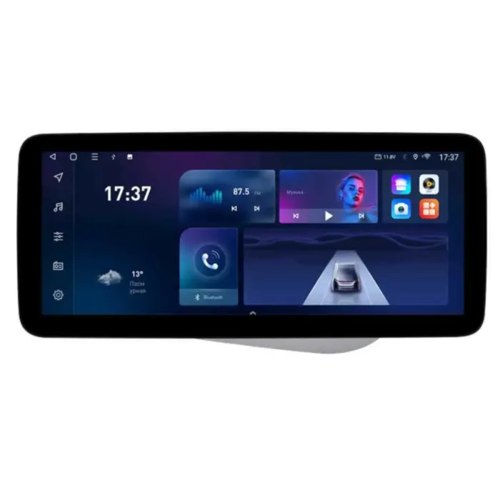 Магнитола для Seat Leon 2005-2012 Parafar NEO в стиле Mercedes на Андроид 10.0 PF352LUX1NRGMm