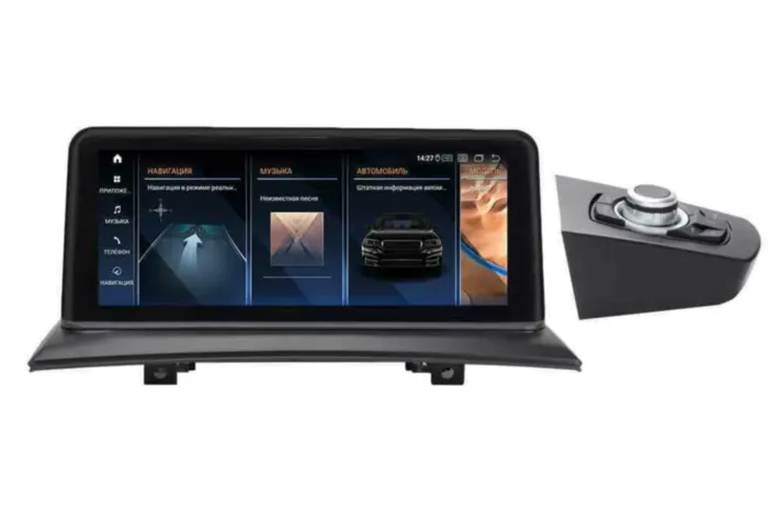 Магнитола для BMW X3 серия кузов E83 с IDrive 2004-2009 Parafar на Андроид 13.0 PF6283DT2IXU