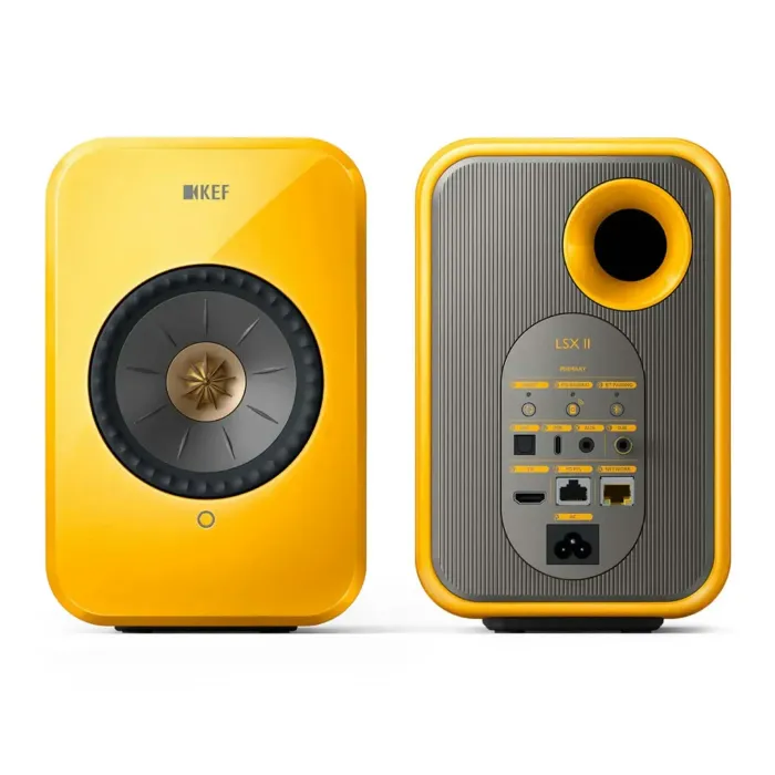 KEF LSX II Solaris Yellow