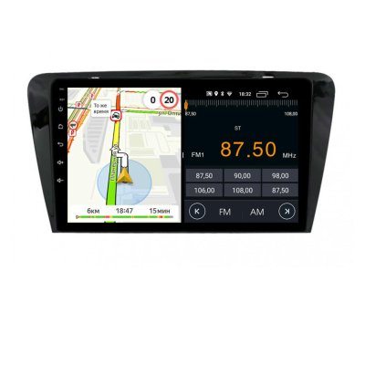 Магнитола для Skoda Octavia 3 A7 2013-2023, SuperB 2013+ Parafar на Андроид 12.0 PF993LUX1RGu