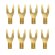 Wireworld Uni-Term Gold Spades Set of 8