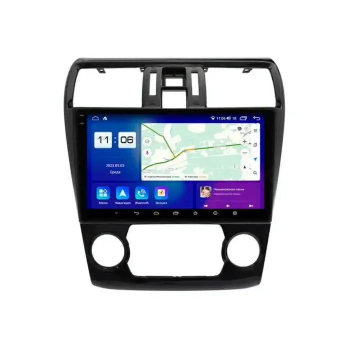 Магнитола для Subaru Levorg 2014-2017 черная Parafar (cо встроенным модулем для подключения камер 360) на Андроид 13.0 PF529U2K360