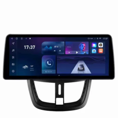 Магнитола для Peugeot 207 2006-2015 Parafar NEO в стиле BMW на Андроид 10.0 PF573LUX1NRGBx