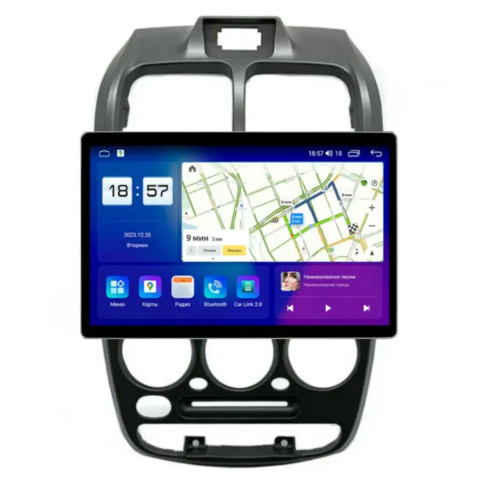 Магнитола для Hyundai Accent 1999-2012 Parafar на Андроид 13.0 PF179LUX111u2kAIR