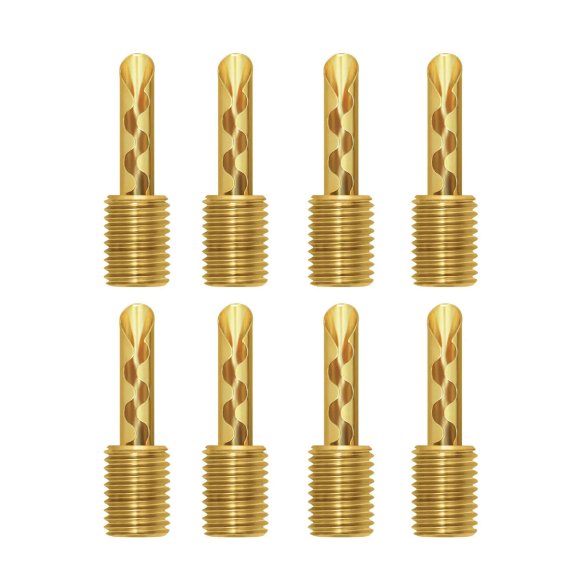 Wireworld Uni-Term Gold Bananas Set of 8