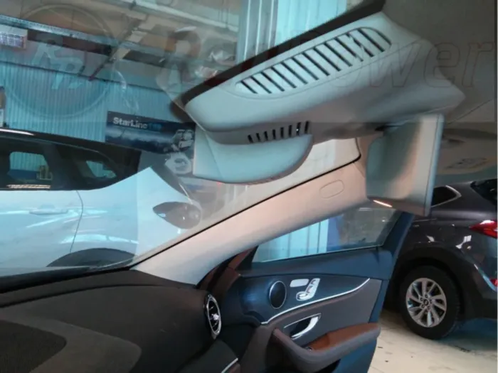 RedPower DVR-MBE2-G (черный) для Mercedes E-класс W213, С-Сlass W205, GLC-Сlass X253 с ассистентом ближнего/дальнего света