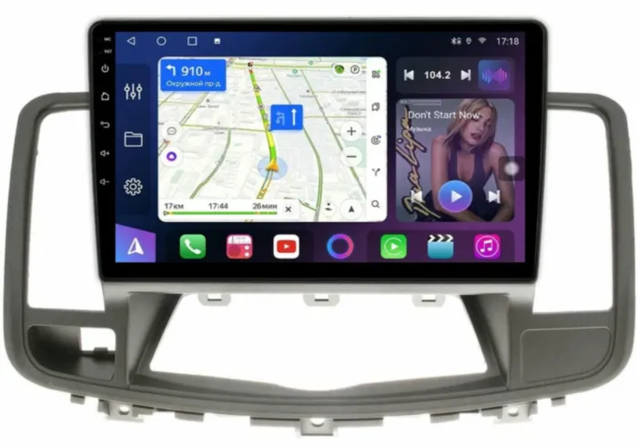 FarCar s400 для Nissan Teana на Android (TM1076M Type B)