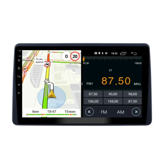 Магнитола для Renault Arkana 2019+/Duster 2020+ большой экран Parafar на Андроид 13.0 PF163RN2K