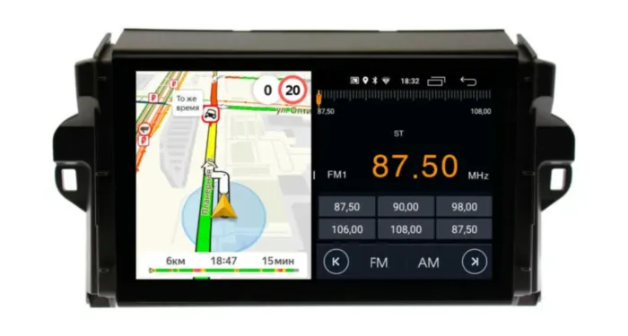 Магнитола для Toyota Fortuner 2015+ Parafar на Андроид 13.0 PF589FHD