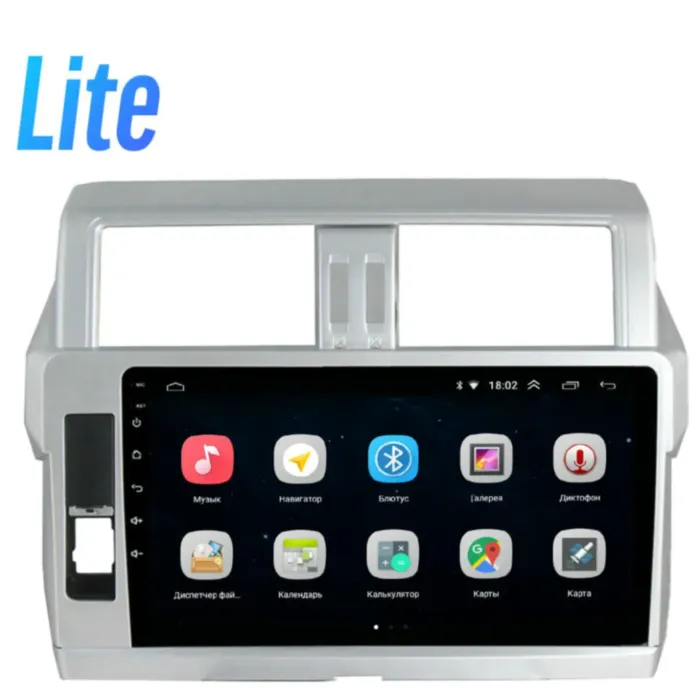 Магнитола для Toyota Land Cruiser Prado 150 2013-2017 Parafar на Андроид 10.0 PF347Lite