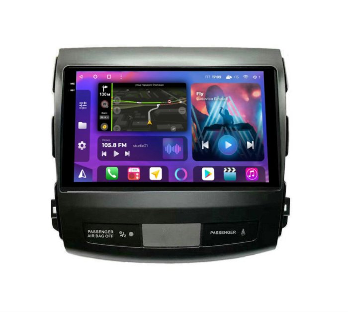 FarCar s400 2K для Mitsubishi Outlander XL,Citroen C-Crosser, Peugeot 4007 на Android (XXL056M)